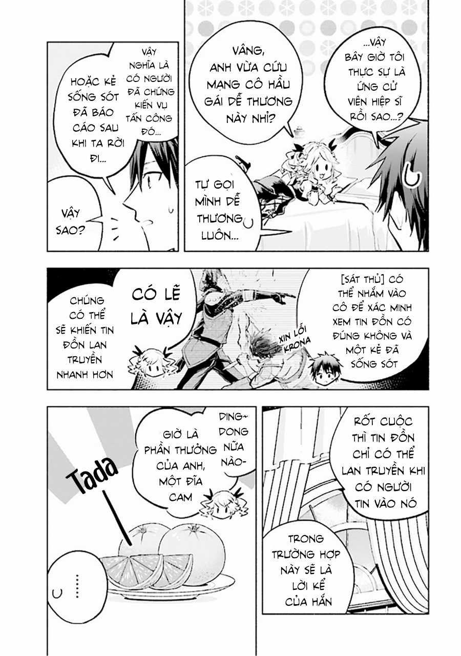 Nhà Vô Địch Với Chức Nghiệp ''Vô Năng'' và cô công chúa cùng nhau đi tìm hạnh phúc Chapter 7 trang 8