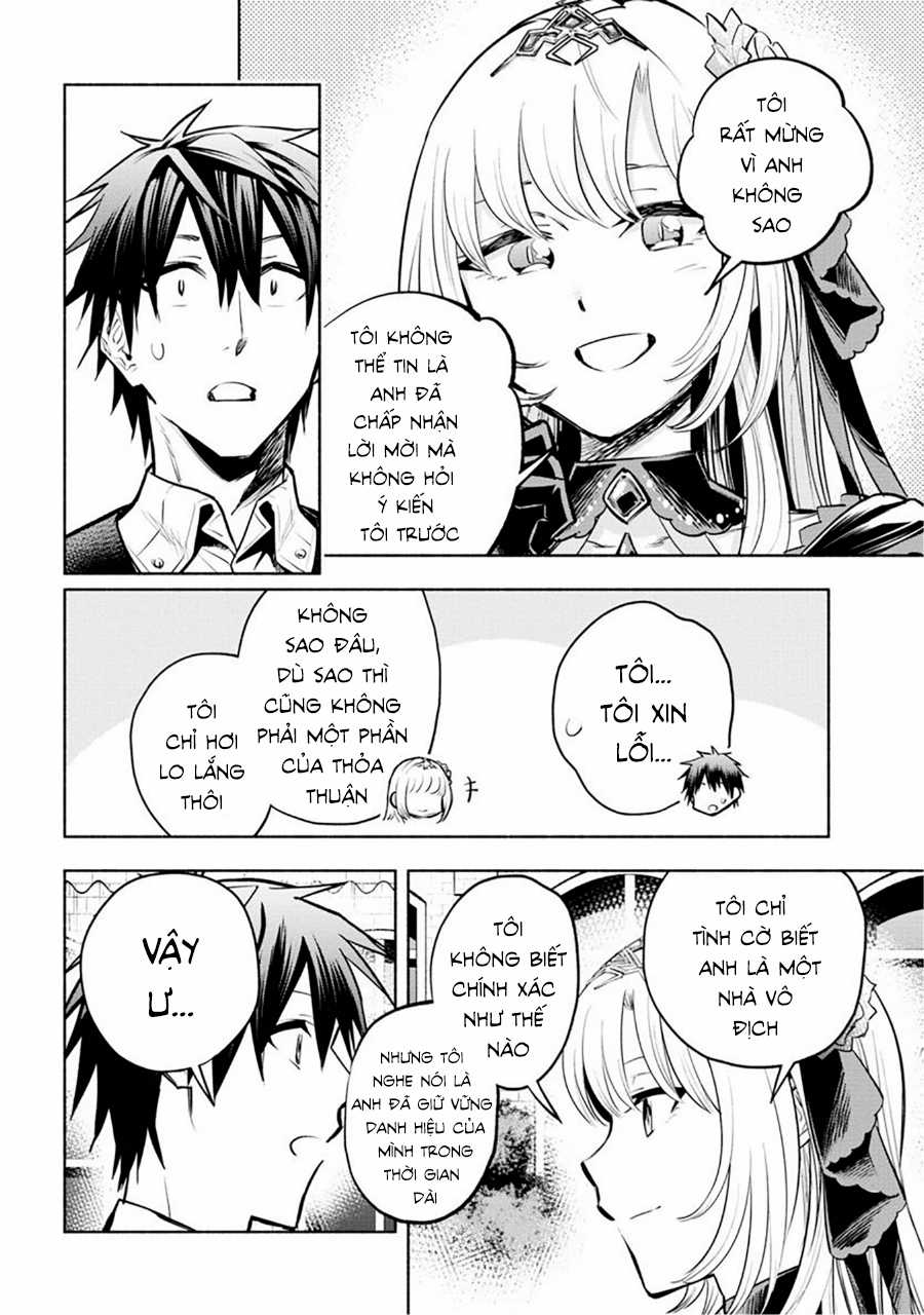 Nhà Vô Địch Với Chức Nghiệp ''Vô Năng'' và cô công chúa cùng nhau đi tìm hạnh phúc Chapter 8 trang 17