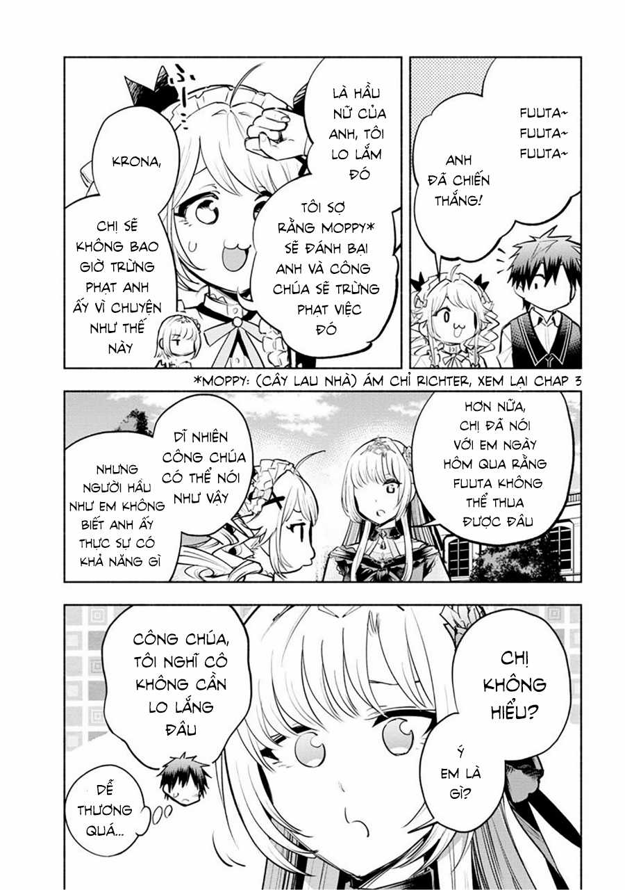 Nhà Vô Địch Với Chức Nghiệp ''Vô Năng'' và cô công chúa cùng nhau đi tìm hạnh phúc Chapter 8 trang 18