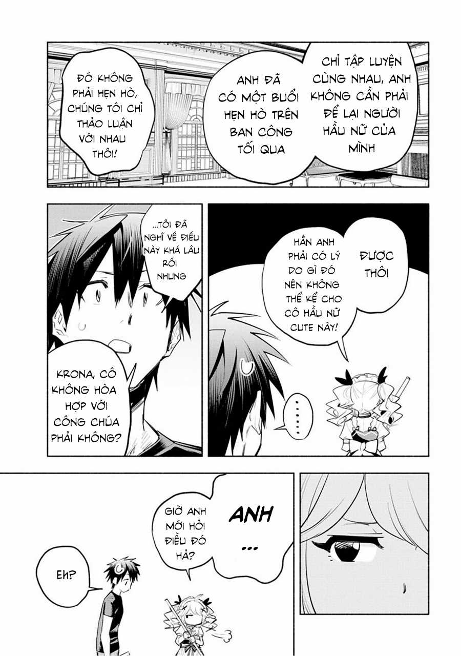 Nhà Vô Địch Với Chức Nghiệp ''Vô Năng'' và cô công chúa cùng nhau đi tìm hạnh phúc Chapter 9 trang 19