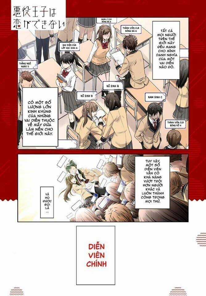 Nhân Vật Chính Không Được Yêu Chapter 1.1 trang 2