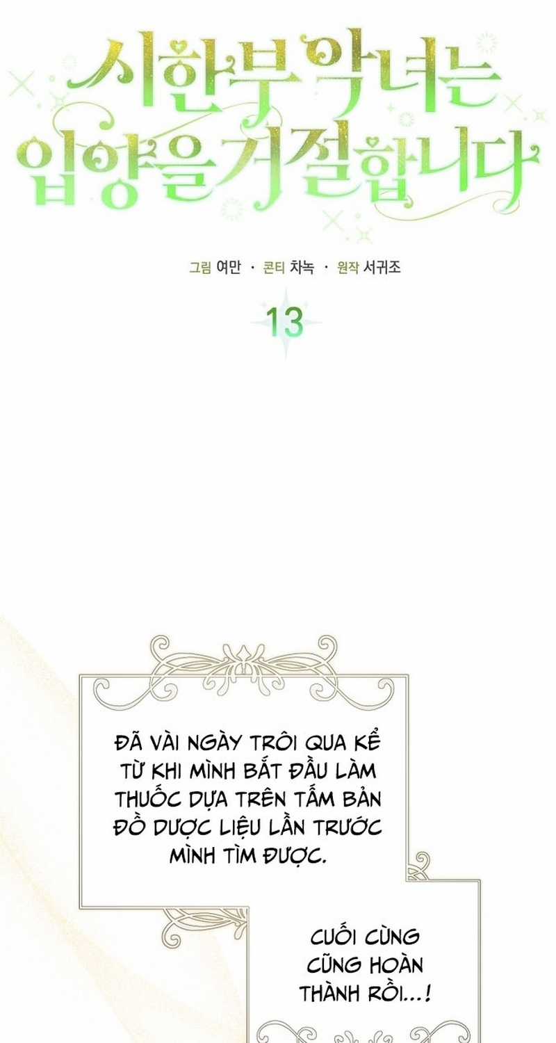 Nhân vật phản diện bị bệnh nan y từ chối được nhận nuôi Chapter 13 trang 47