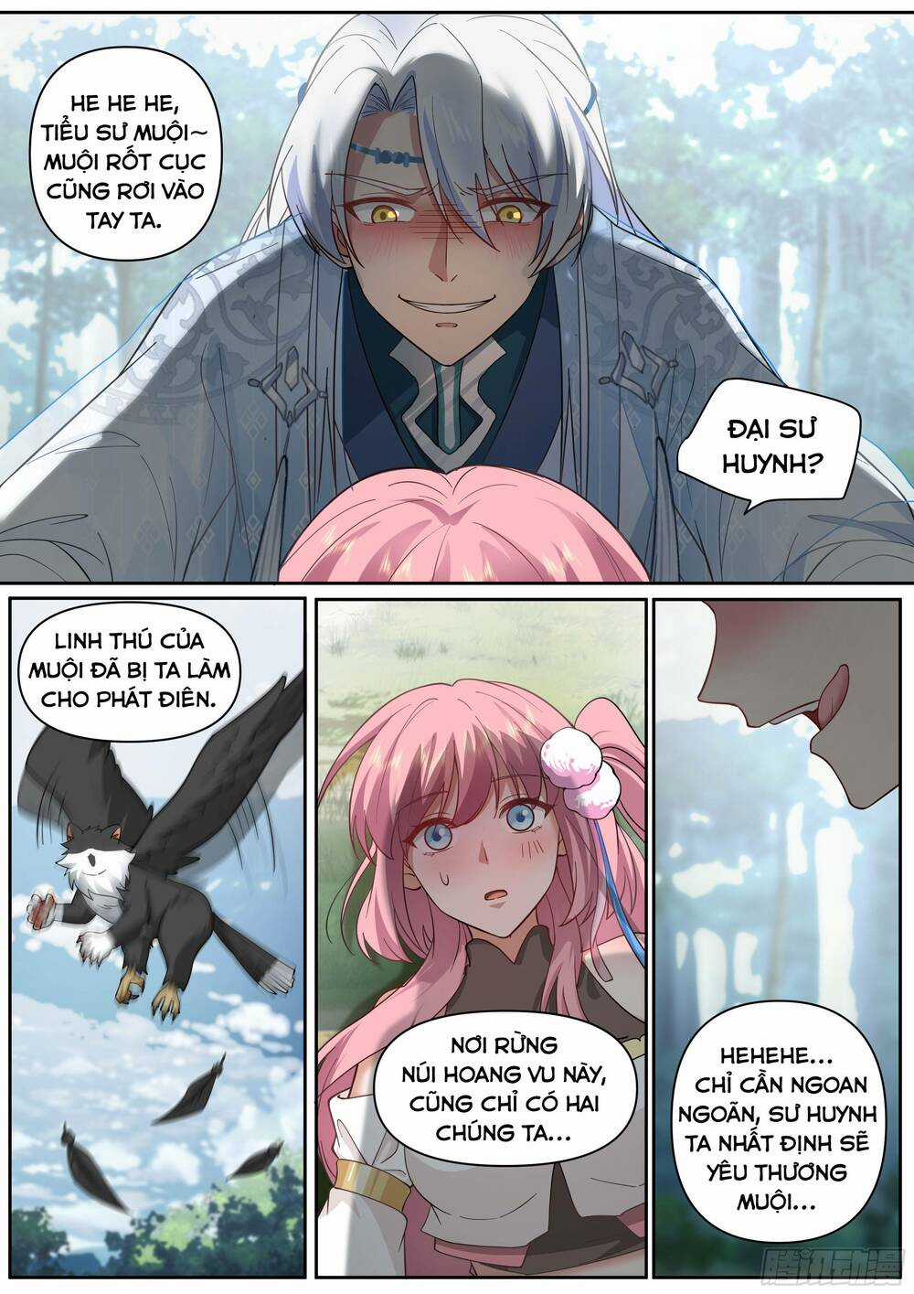 Nhân Vật Phản Diện Đại Sư Huynh, Tất Cả Các Sư Muội Đều Là Bệnh Kiều Chapter 1 trang 6