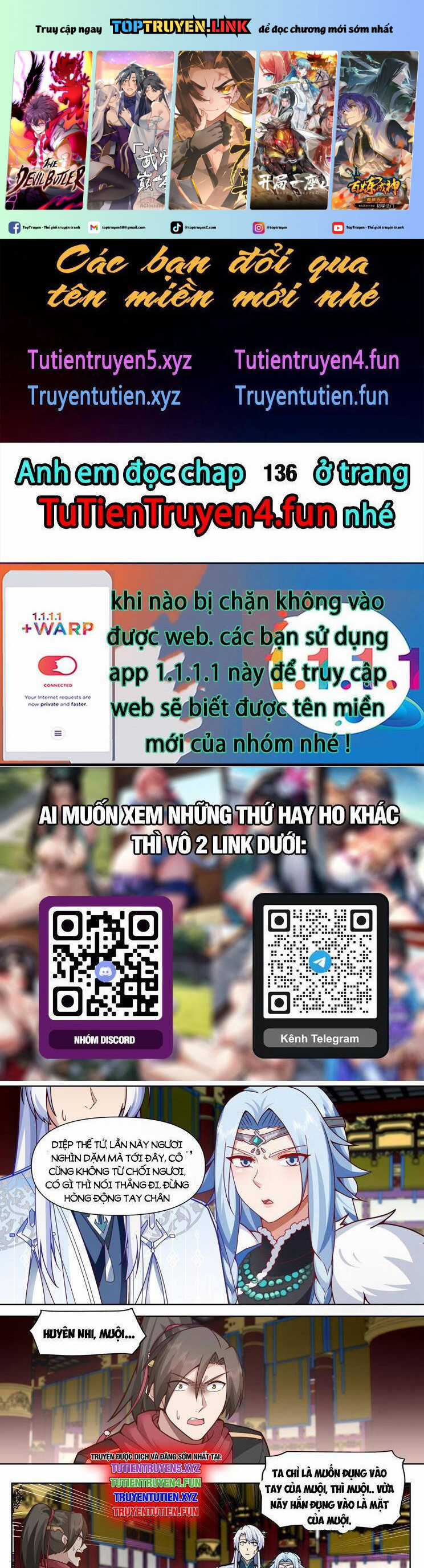 Nhân Vật Phản Diện Đại Sư Huynh, Tất Cả Các Sư Muội Đều Là Bệnh Kiều Chapter 135 trang 1