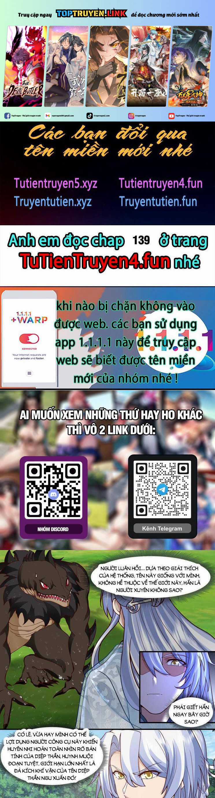 Nhân Vật Phản Diện Đại Sư Huynh, Tất Cả Các Sư Muội Đều Là Bệnh Kiều Chapter 138 trang 1