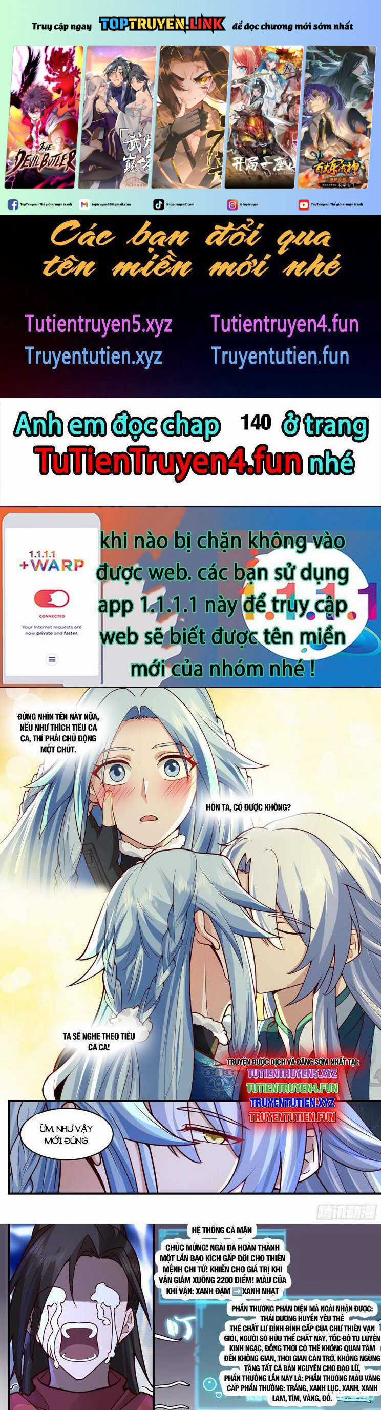Nhân Vật Phản Diện Đại Sư Huynh, Tất Cả Các Sư Muội Đều Là Bệnh Kiều Chapter 139 trang 1