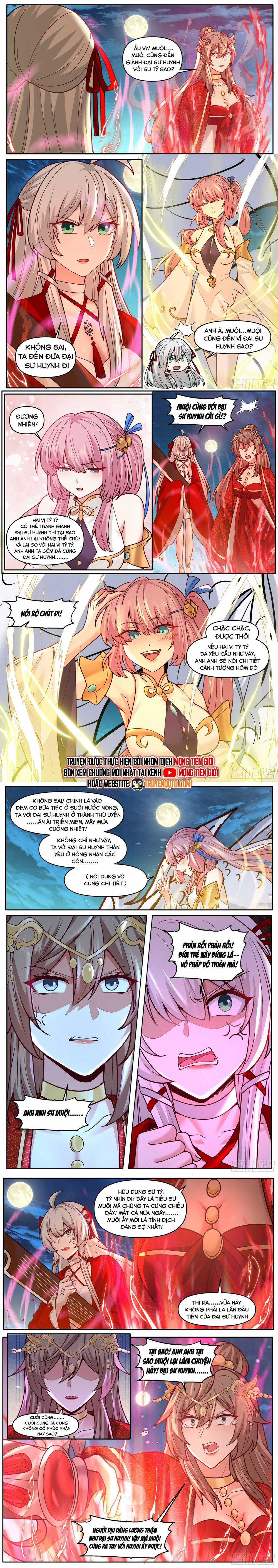 Nhân Vật Phản Diện Đại Sư Huynh, Tất Cả Các Sư Muội Đều Là Bệnh Kiều Chapter 197 trang 5