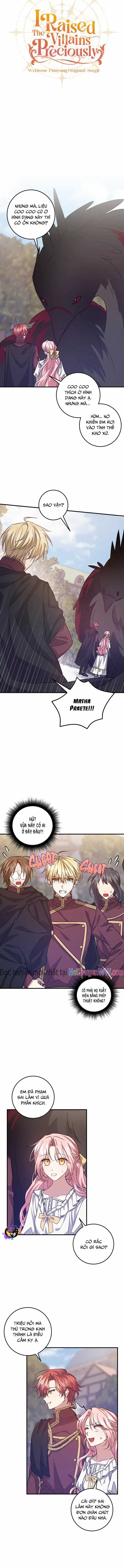 Nhân Vật Phản Diện Được Tôi Nuôi Dưỡng Tốt Chapter 43 trang 3