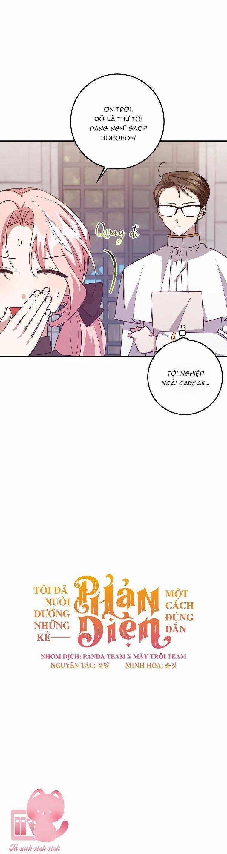 Nhân Vật Phản Diện Được Tôi Nuôi Dưỡng Tốt Chương 33 trang 6