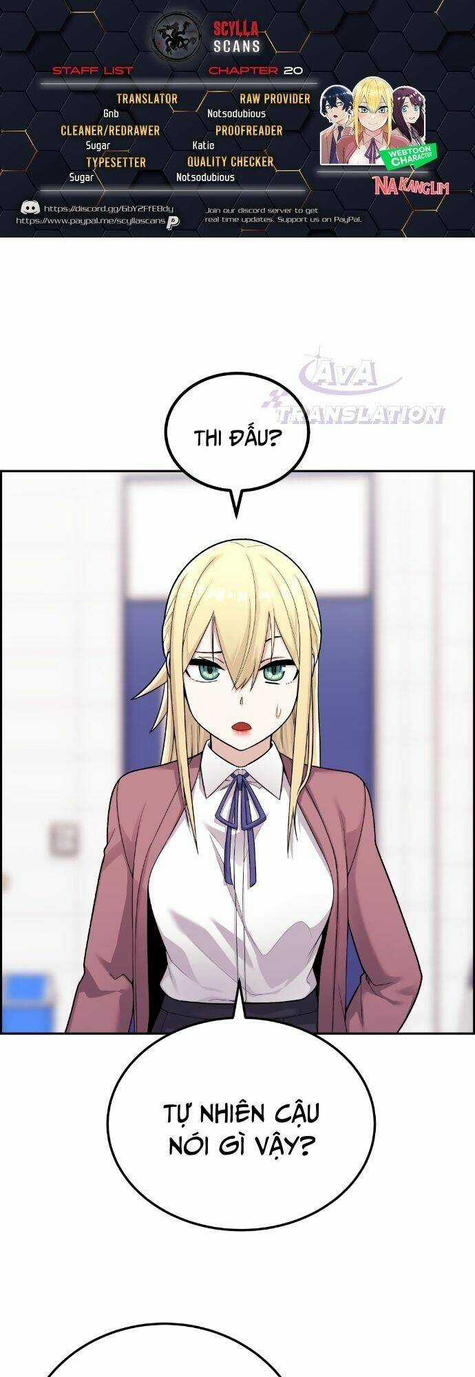 Nhân Vật Webtoon Na Kang Lim Chapter 20 trang 0