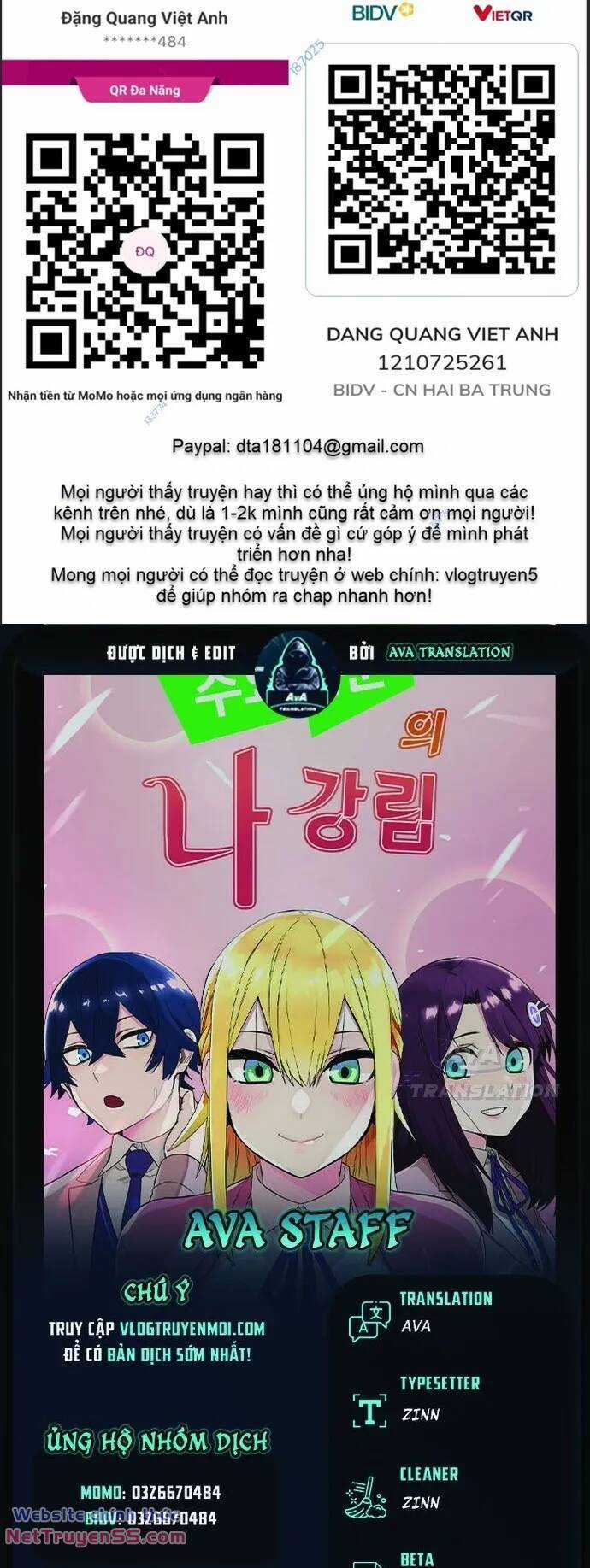 Nhân Vật Webtoon Na Kang Lim Chapter 29 trang 0