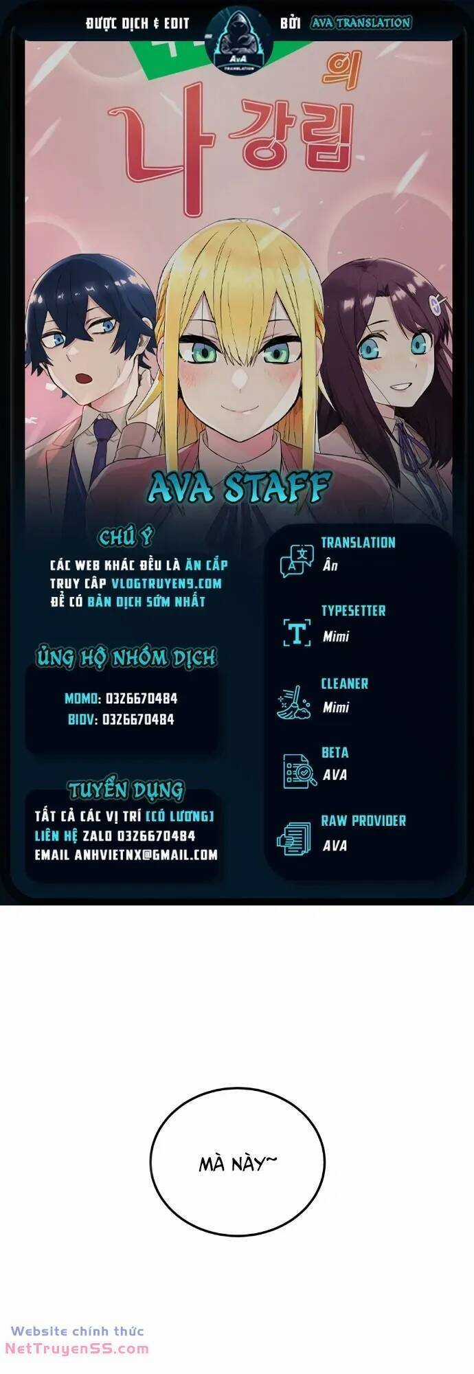 Nhân Vật Webtoon Na Kang Lim Chapter 32 trang 0