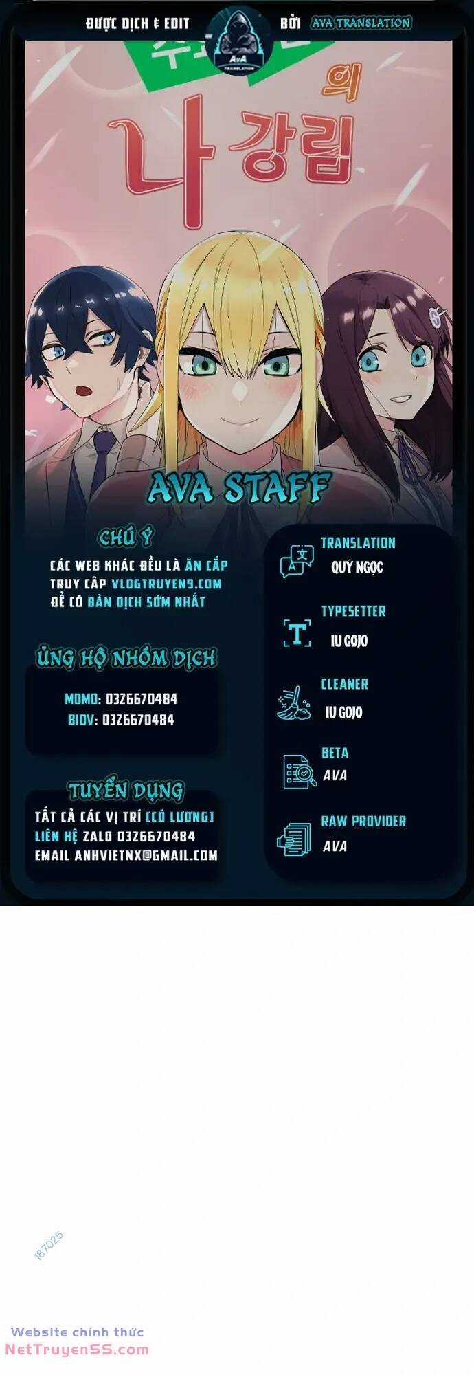 Nhân Vật Webtoon Na Kang Lim Chapter 37 trang 0