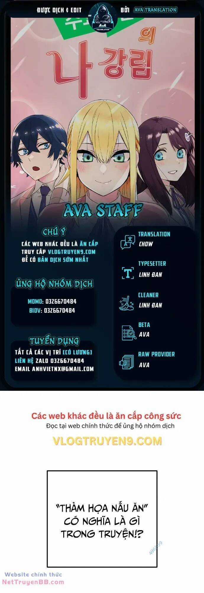 Nhân Vật Webtoon Na Kang Lim Chapter 44 trang 0