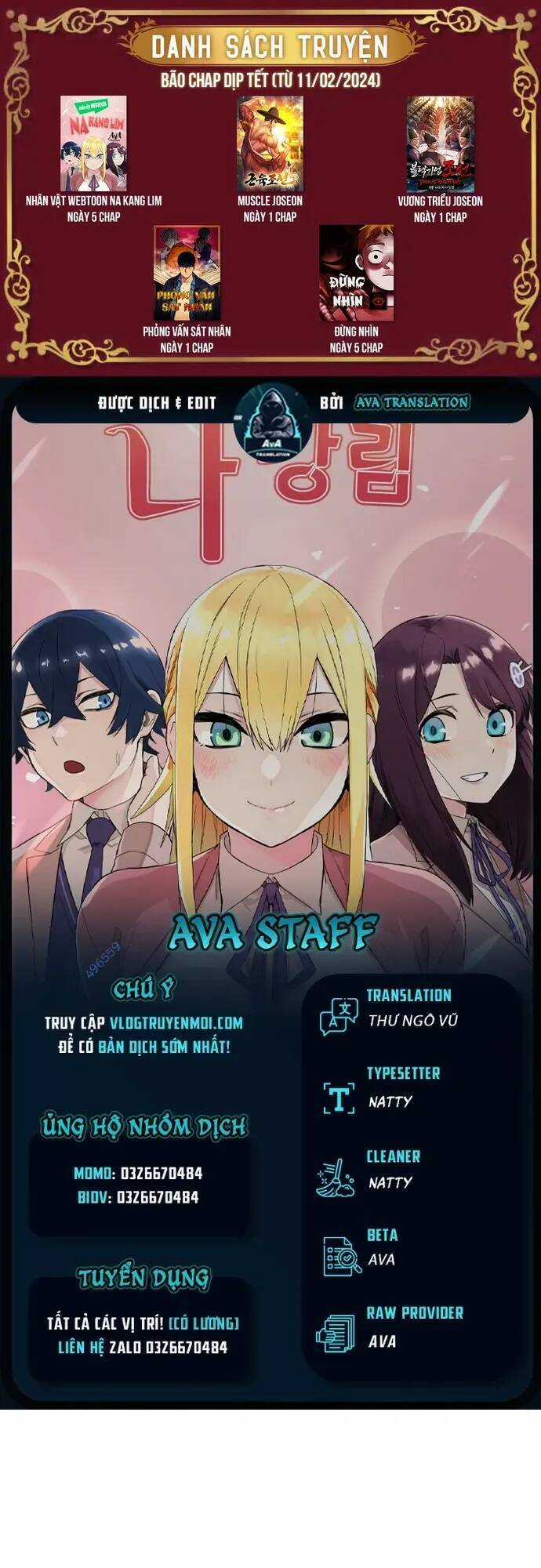 Nhân Vật Webtoon Na Kang Lim Chapter 47 trang 0