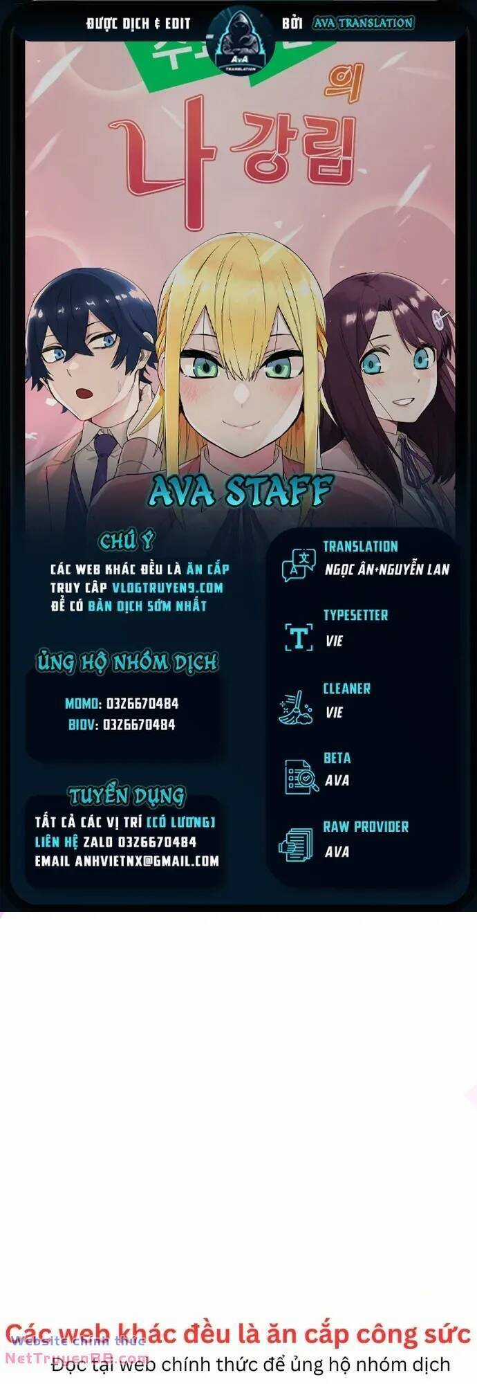 Nhân Vật Webtoon Na Kang Lim Chapter 55 trang 0