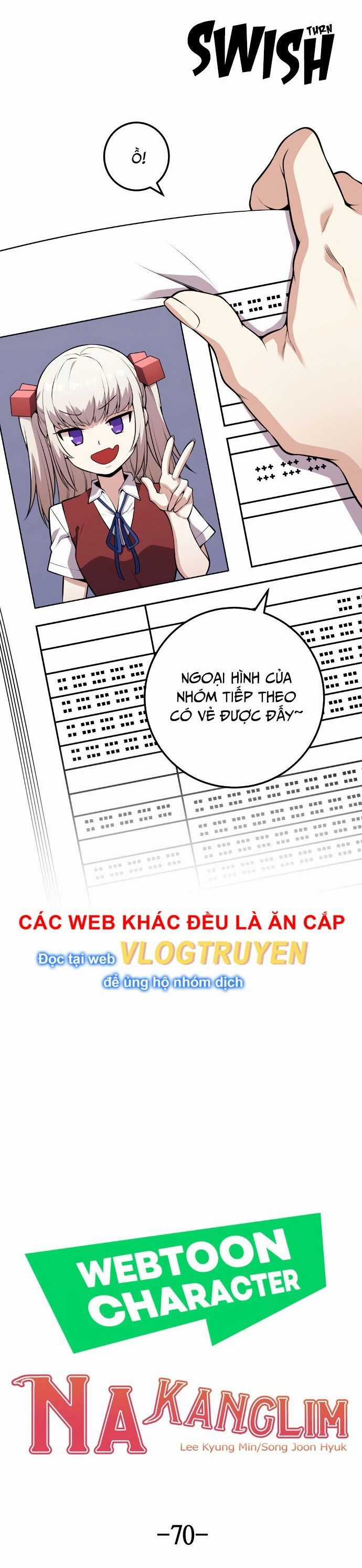 Nhân Vật Webtoon Na Kang Lim Chapter 70 trang 5