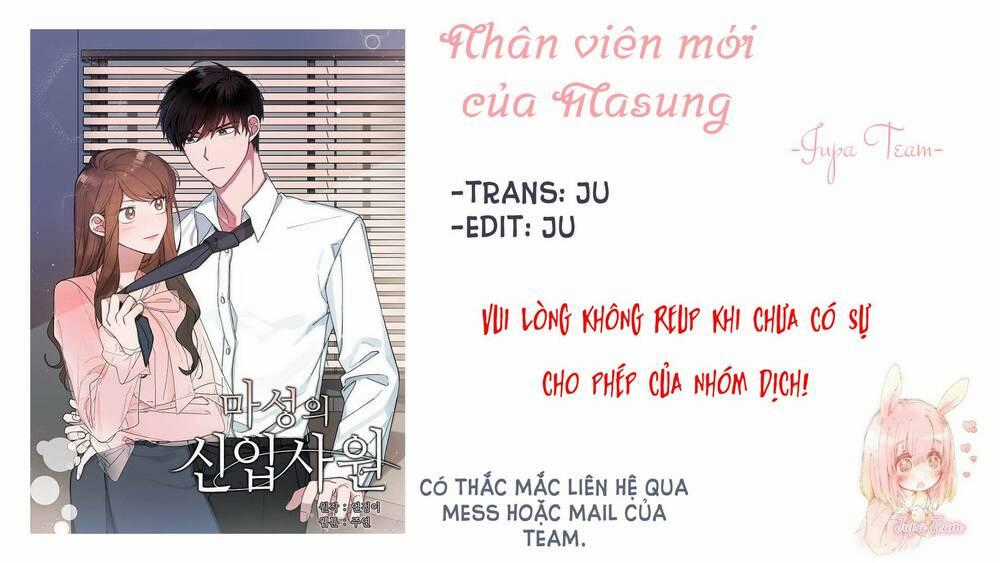 Nhân Viên Mới Của Masung Chapter 21 trang 0