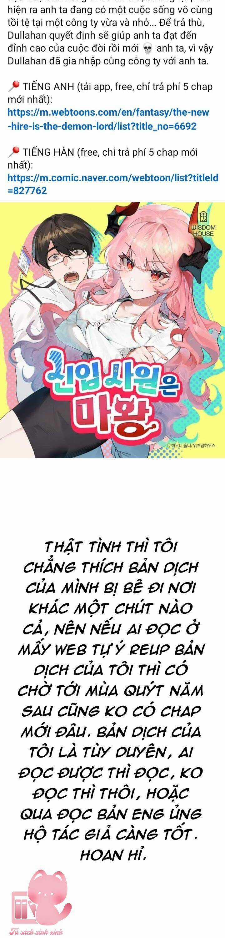 Nhân Viên Mới Là Ma Vương Chapter 4 trang 6