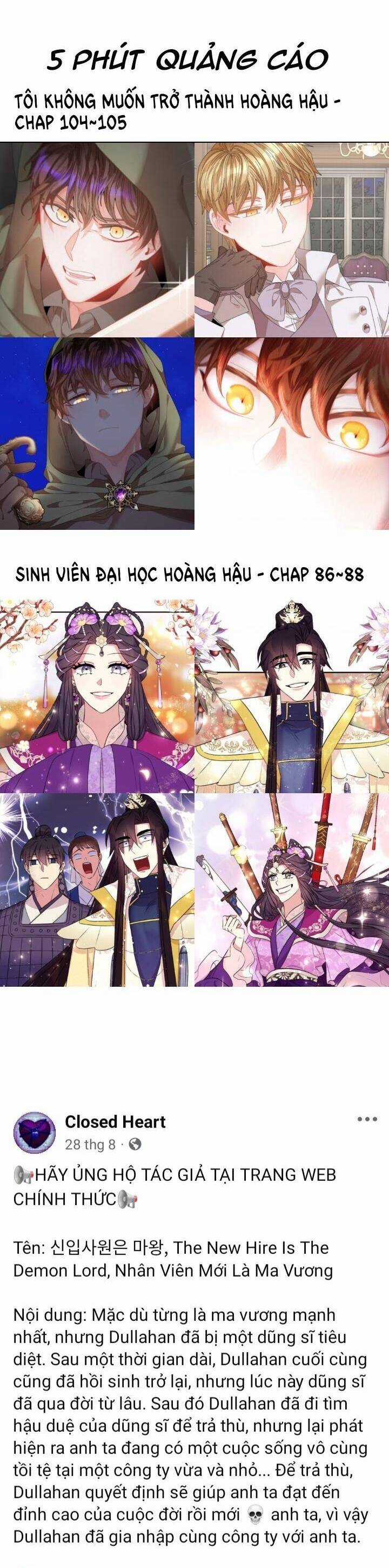 Nhân Viên Mới Là Ma Vương Chapter 6 trang 2