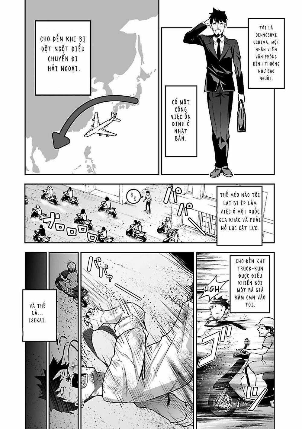 Nhân Viên Văn Phòng Được Triệu Hồi Thành Tứ Đại Thiên Vương Ở Thế Giới Khác Chapter 1 trang 7