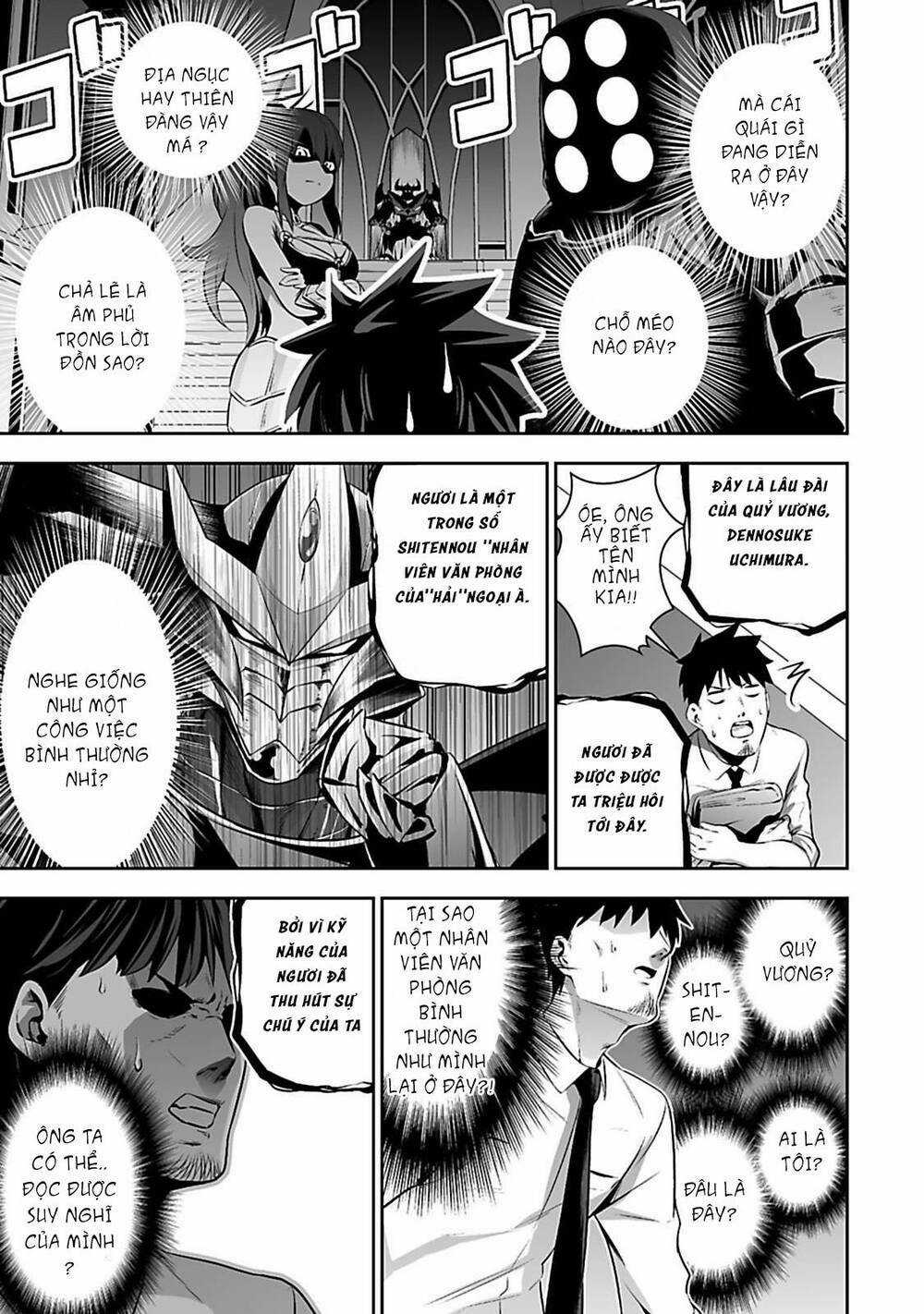 Nhân Viên Văn Phòng Được Triệu Hồi Thành Tứ Đại Thiên Vương Ở Thế Giới Khác Chapter 1 trang 8