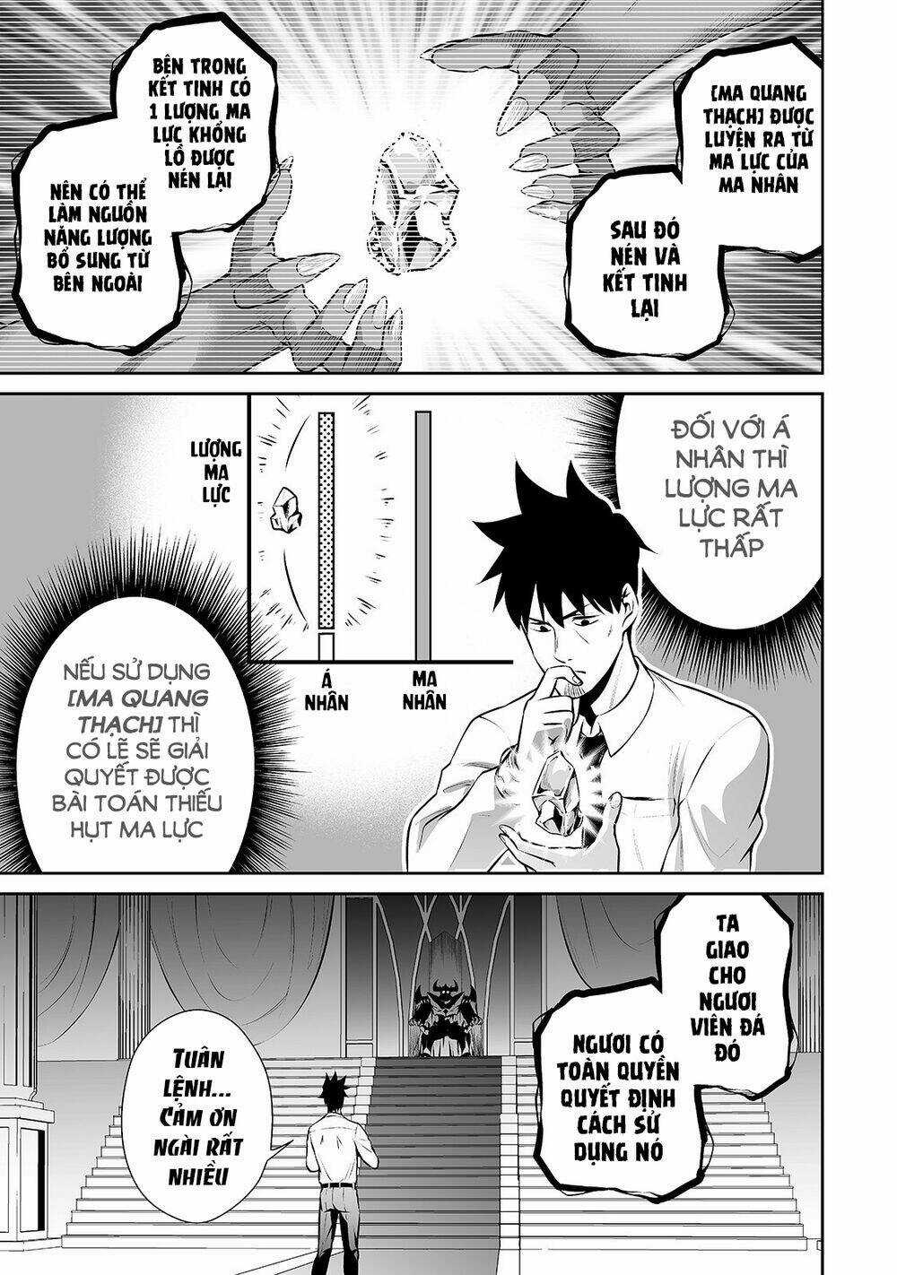 Nhân Viên Văn Phòng Được Triệu Hồi Thành Tứ Đại Thiên Vương Ở Thế Giới Khác Chapter 10 trang 7