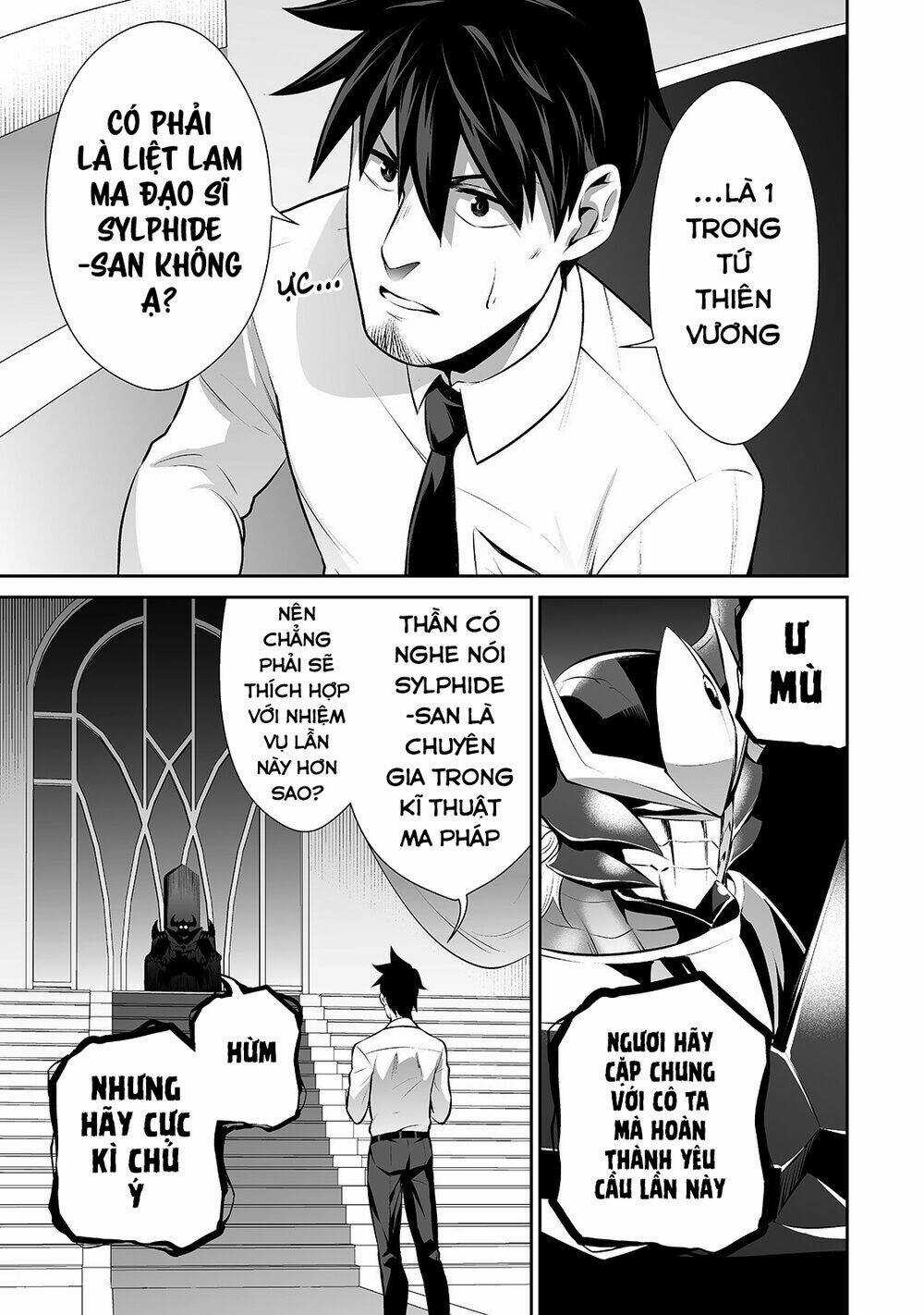 Nhân Viên Văn Phòng Được Triệu Hồi Thành Tứ Đại Thiên Vương Ở Thế Giới Khác Chapter 10 trang 9