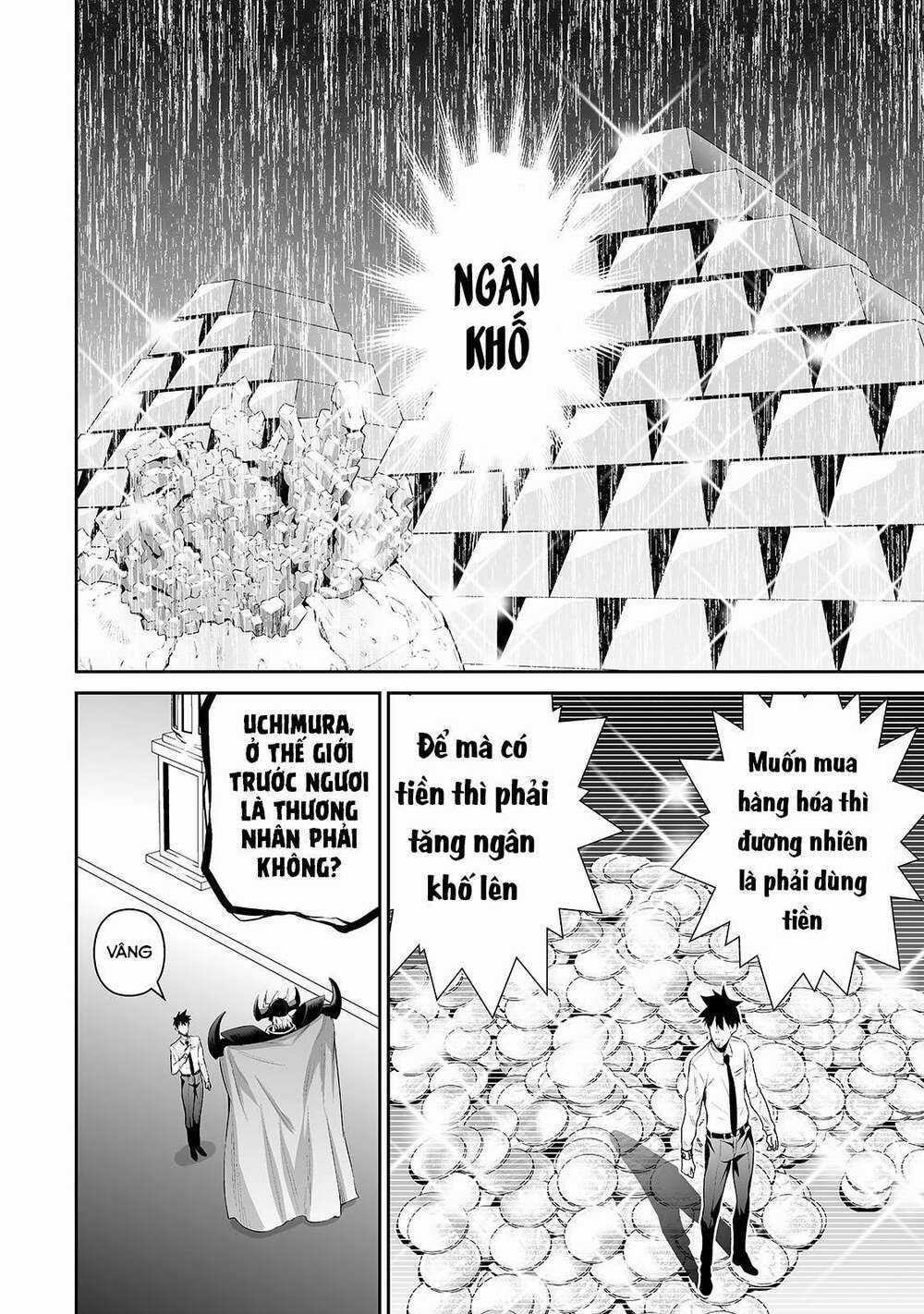 Nhân Viên Văn Phòng Được Triệu Hồi Thành Tứ Đại Thiên Vương Ở Thế Giới Khác Chapter 13 trang 10