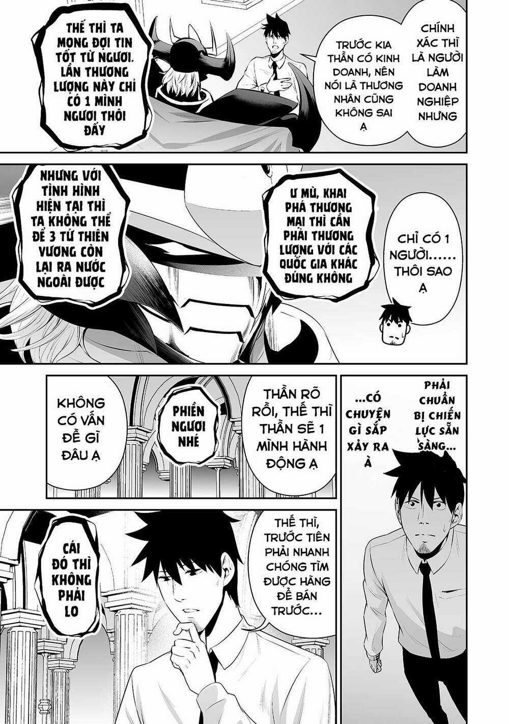 Nhân Viên Văn Phòng Được Triệu Hồi Thành Tứ Đại Thiên Vương Ở Thế Giới Khác Chapter 13 trang 11