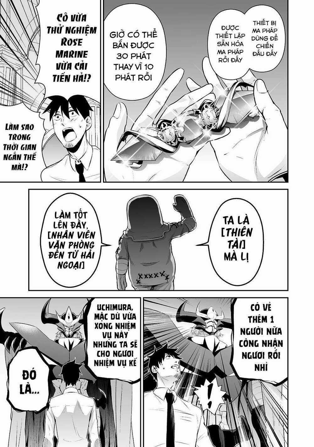 Nhân Viên Văn Phòng Được Triệu Hồi Thành Tứ Đại Thiên Vương Ở Thế Giới Khác Chapter 13 trang 7