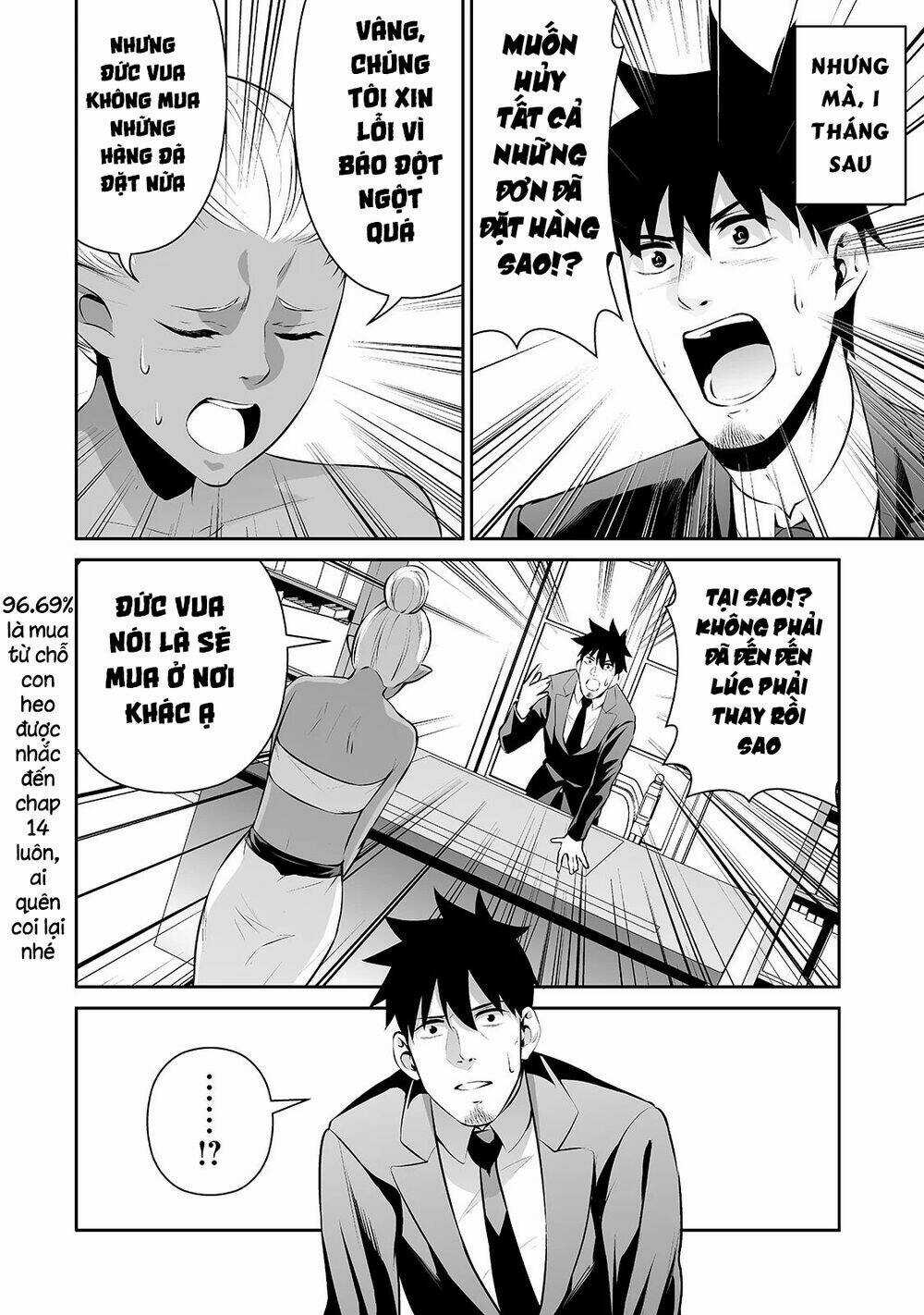 Nhân Viên Văn Phòng Được Triệu Hồi Thành Tứ Đại Thiên Vương Ở Thế Giới Khác Chapter 16 trang 8