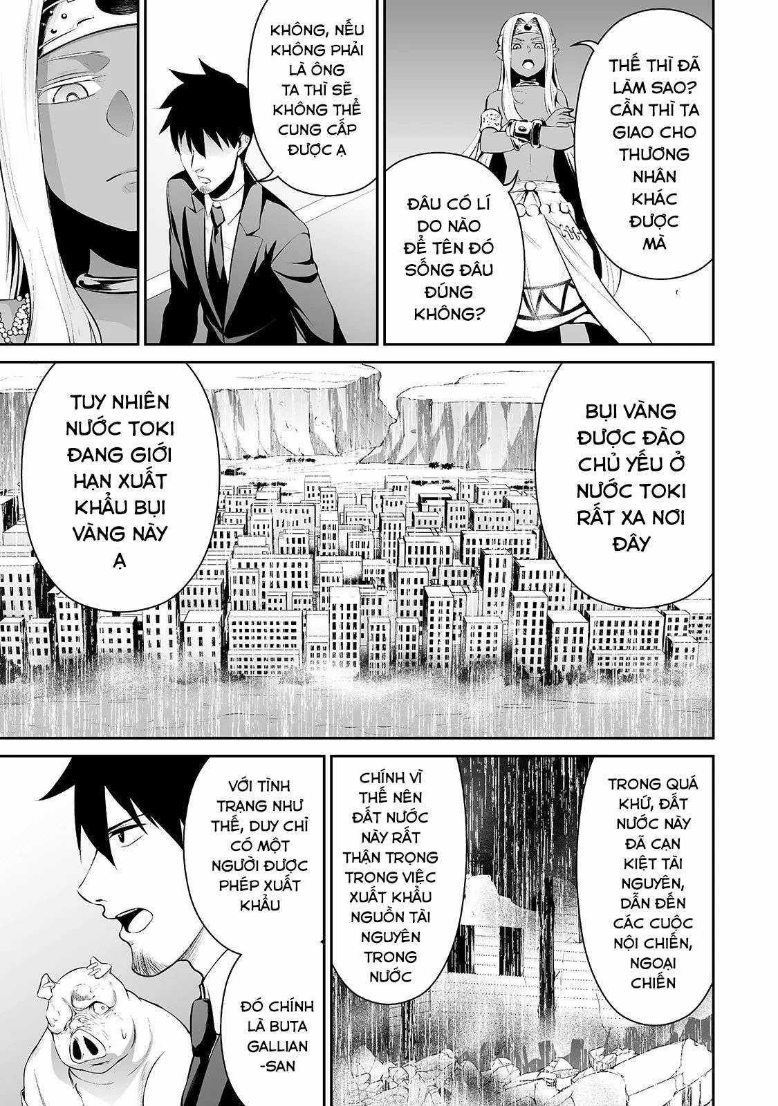 Nhân Viên Văn Phòng Được Triệu Hồi Thành Tứ Đại Thiên Vương Ở Thế Giới Khác Chapter 19 trang 3