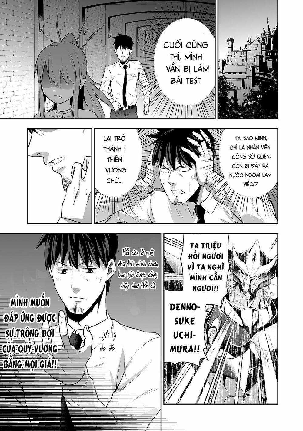 Nhân Viên Văn Phòng Được Triệu Hồi Thành Tứ Đại Thiên Vương Ở Thế Giới Khác Chapter 2 trang 3