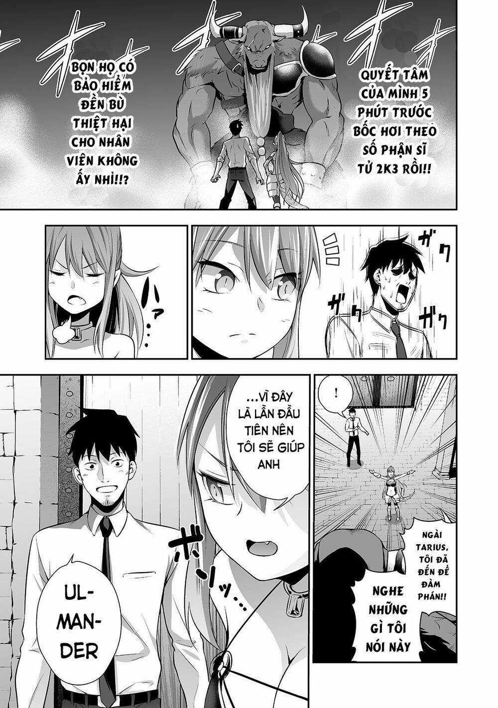 Nhân Viên Văn Phòng Được Triệu Hồi Thành Tứ Đại Thiên Vương Ở Thế Giới Khác Chapter 2 trang 9