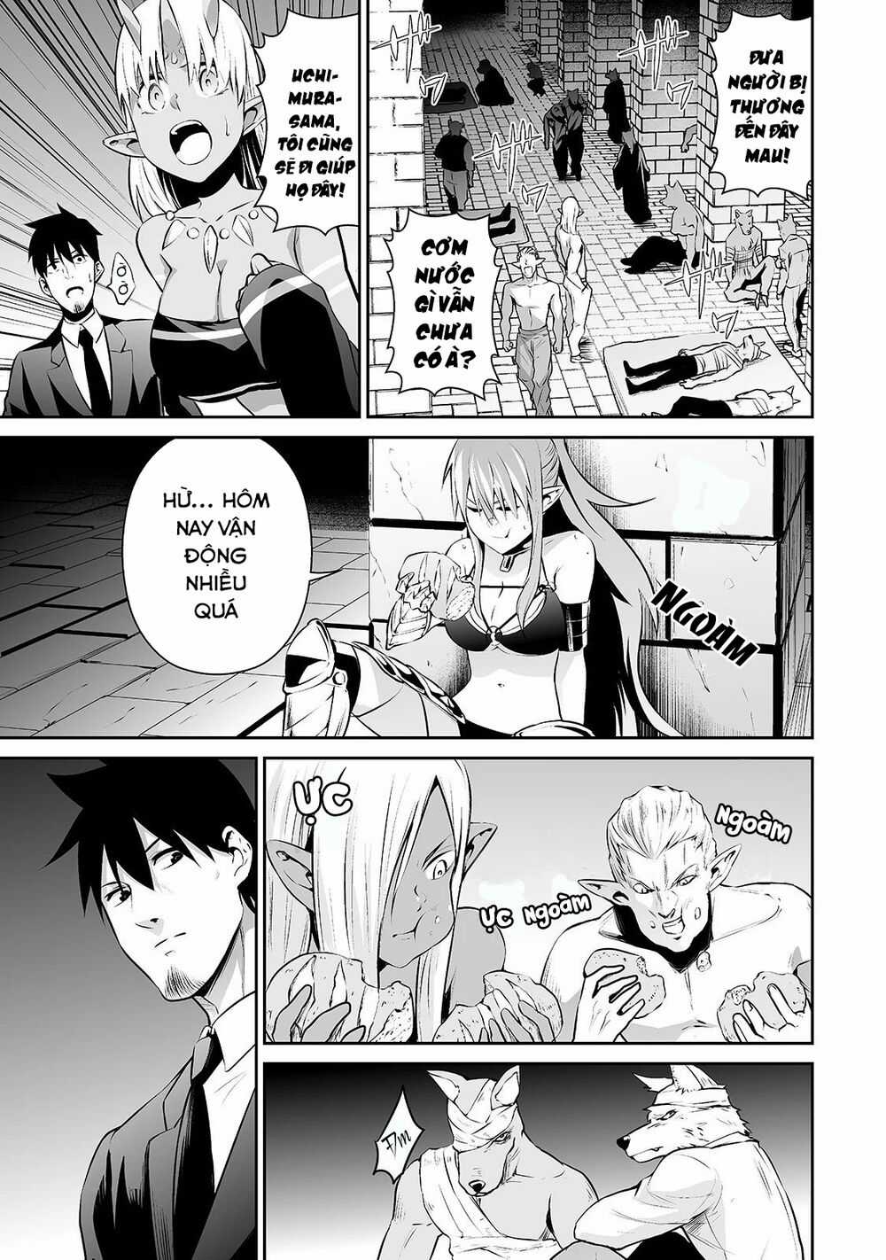 Nhân Viên Văn Phòng Được Triệu Hồi Thành Tứ Đại Thiên Vương Ở Thế Giới Khác Chapter 21 trang 13