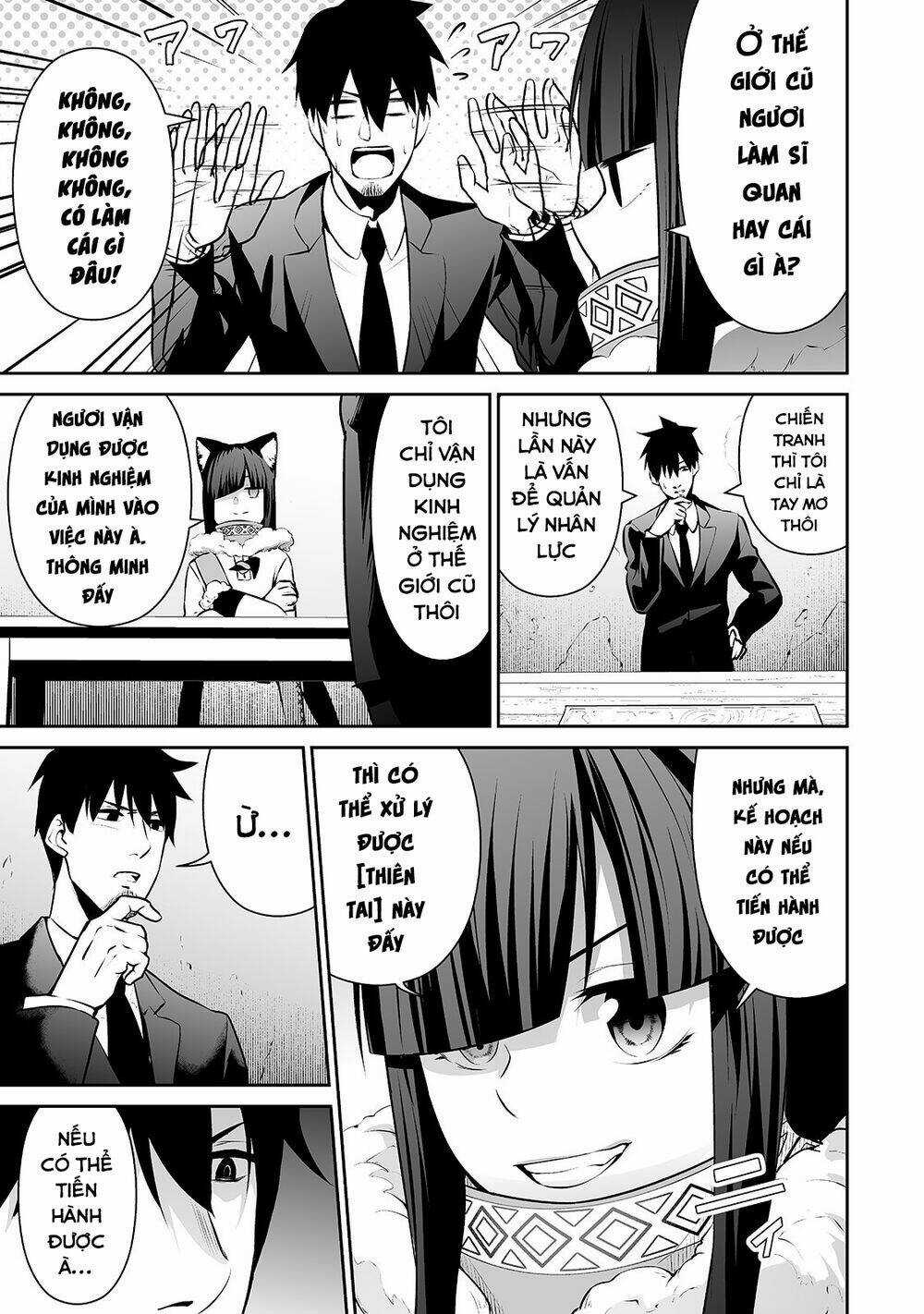 Nhân Viên Văn Phòng Được Triệu Hồi Thành Tứ Đại Thiên Vương Ở Thế Giới Khác Chapter 22 trang 13