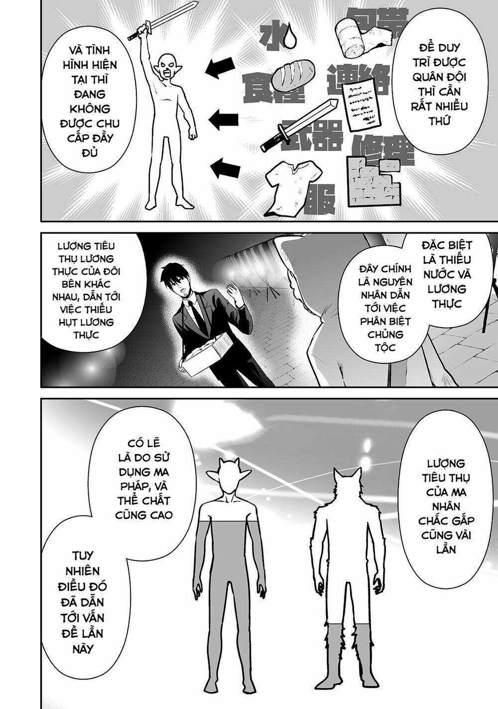 Nhân Viên Văn Phòng Được Triệu Hồi Thành Tứ Đại Thiên Vương Ở Thế Giới Khác Chapter 22 trang 6