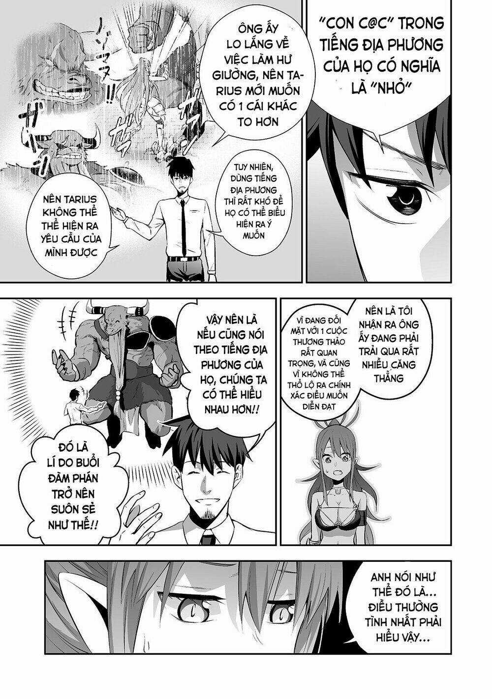 Nhân Viên Văn Phòng Được Triệu Hồi Thành Tứ Đại Thiên Vương Ở Thế Giới Khác Chapter 3 trang 10