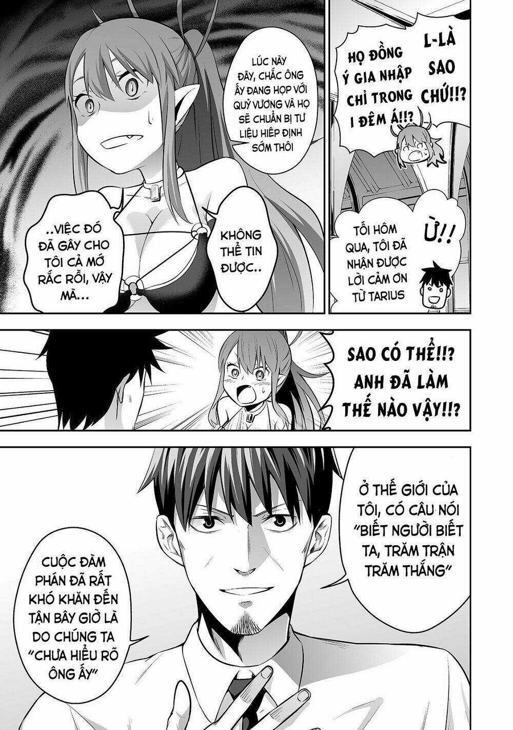 Nhân Viên Văn Phòng Được Triệu Hồi Thành Tứ Đại Thiên Vương Ở Thế Giới Khác Chapter 3 trang 6