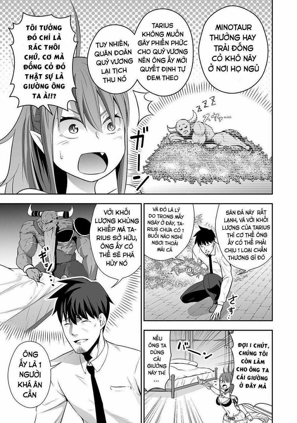 Nhân Viên Văn Phòng Được Triệu Hồi Thành Tứ Đại Thiên Vương Ở Thế Giới Khác Chapter 3 trang 8