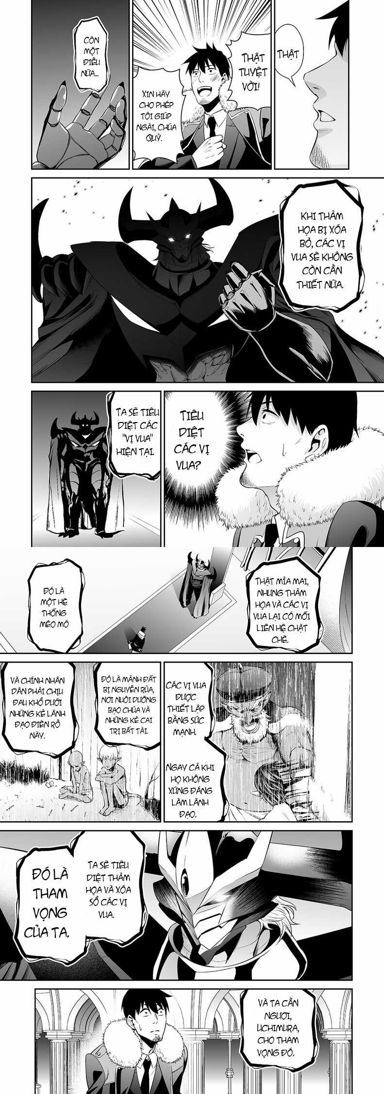 Nhân Viên Văn Phòng Được Triệu Hồi Thành Tứ Đại Thiên Vương Ở Thế Giới Khác Chapter 31 trang 4