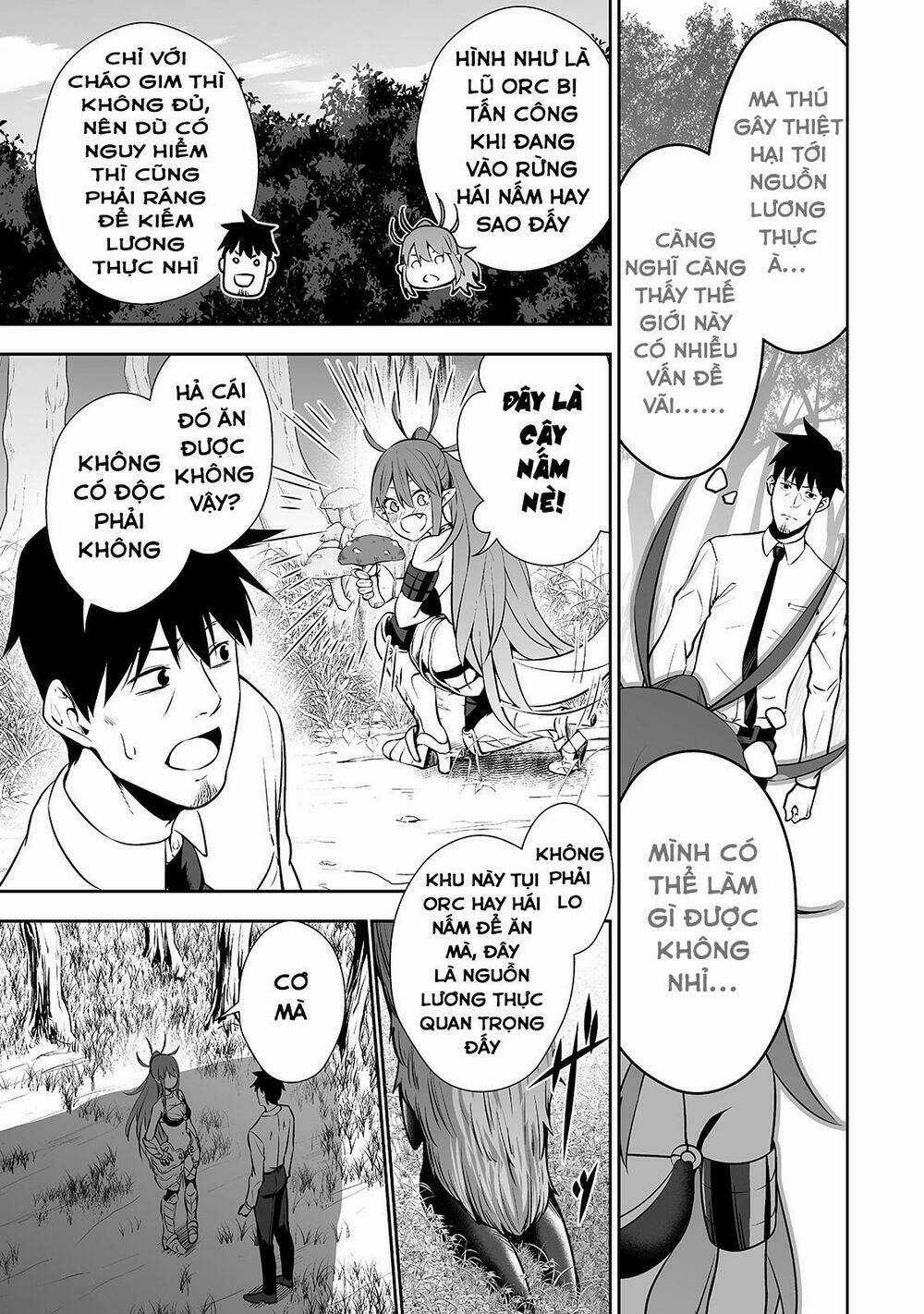 Nhân Viên Văn Phòng Được Triệu Hồi Thành Tứ Đại Thiên Vương Ở Thế Giới Khác Chapter 6 trang 5