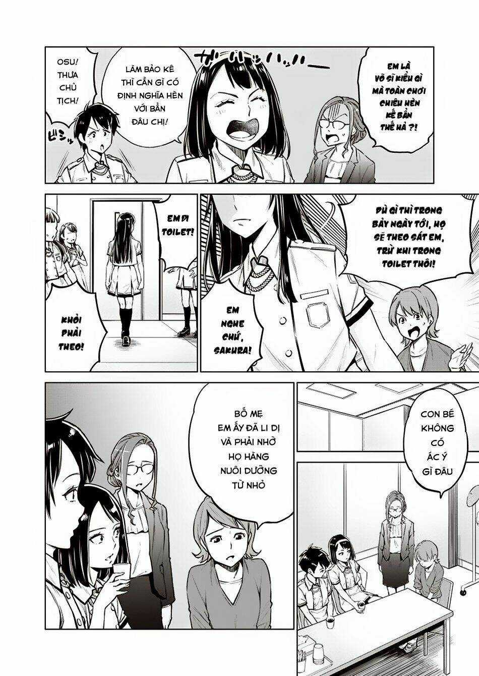 Nhập Vào Thân Xác Của Nữ Sinh Trung Học Karate Chapter 10 trang 8