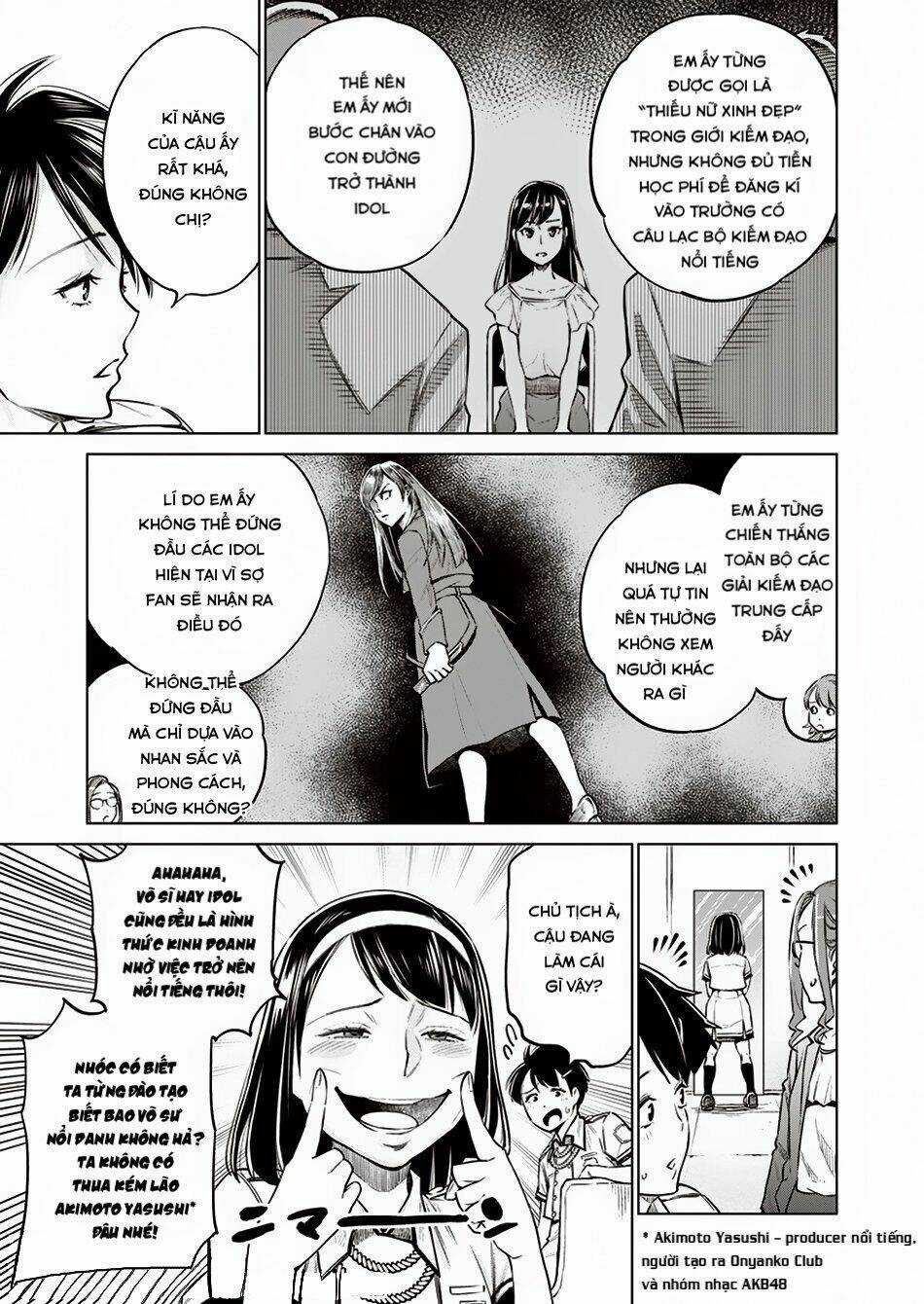 Nhập Vào Thân Xác Của Nữ Sinh Trung Học Karate Chapter 10 trang 9