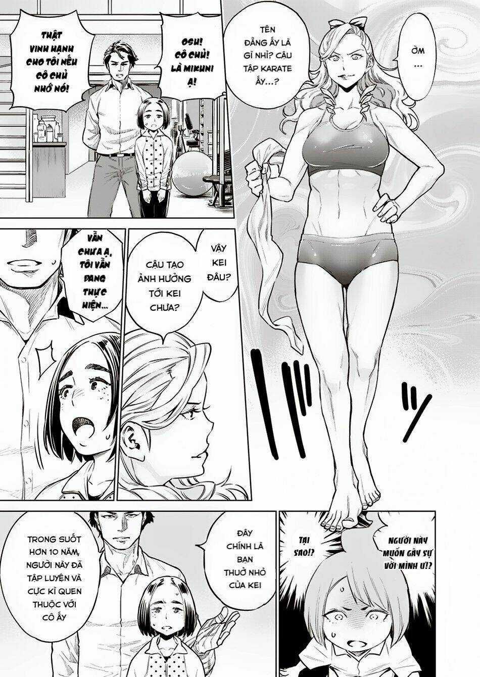 Nhập Vào Thân Xác Của Nữ Sinh Trung Học Karate Chapter 11 trang 17