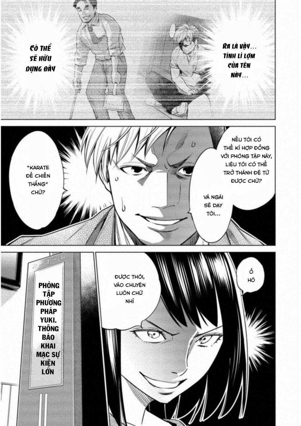 Nhập Vào Thân Xác Của Nữ Sinh Trung Học Karate Chapter 16 trang 17