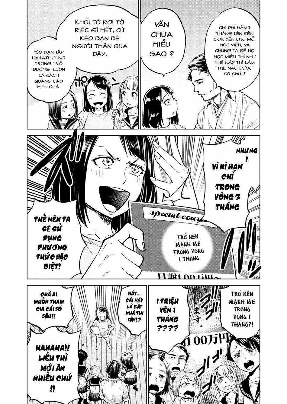 Nhập Vào Thân Xác Của Nữ Sinh Trung Học Karate Chapter 4 trang 22