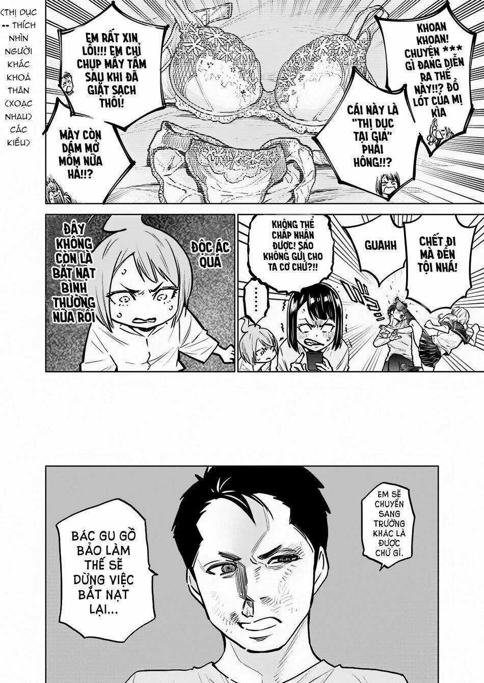 Nhập Vào Thân Xác Của Nữ Sinh Trung Học Karate Chapter 6 trang 10