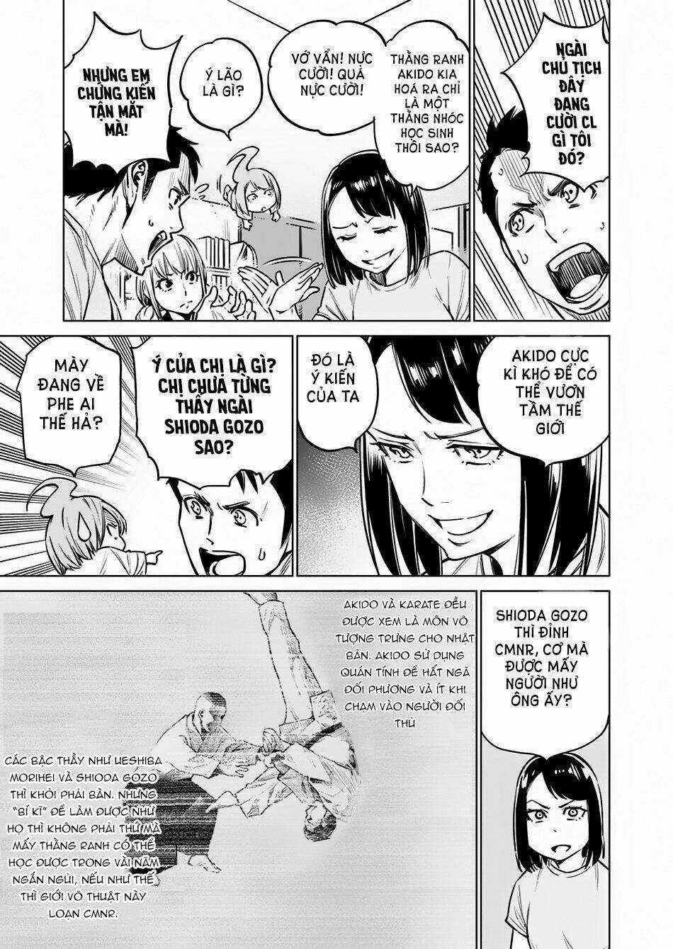 Nhập Vào Thân Xác Của Nữ Sinh Trung Học Karate Chapter 6 trang 17